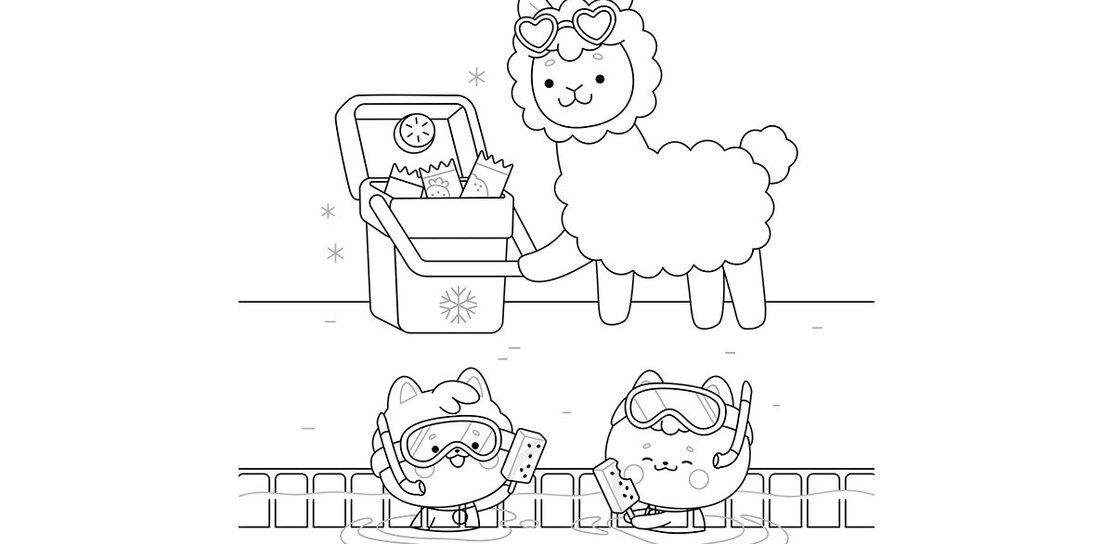 Cloudy &amp; Stormy kolorowanka