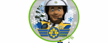 Zimowa odznaka - Strażak Sam 14