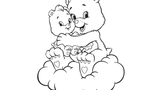 Troskliwe Misie - kolorowanka elektroniczna dla dzieci