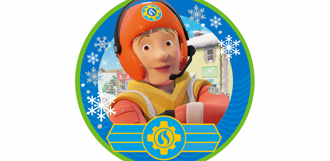 Zimowa odznaka - Strażak Sam 14