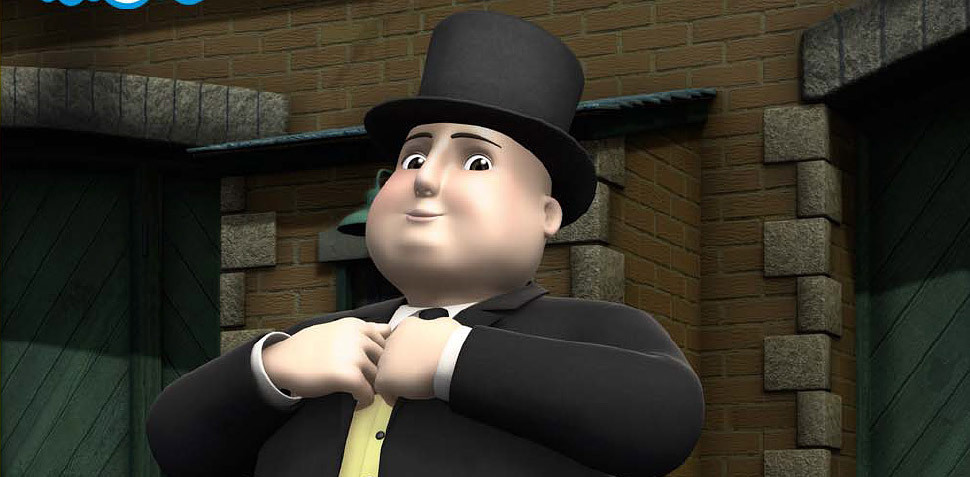 Tapeta - Gruby Zawiadowca