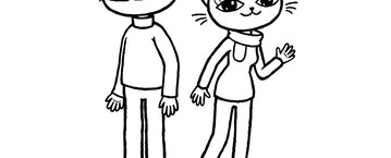 Kolorowanka Kicia Kocia