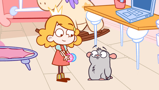 Księżniczka Hania i Grymasek - puzzle