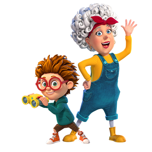 Staś i fajna babcia